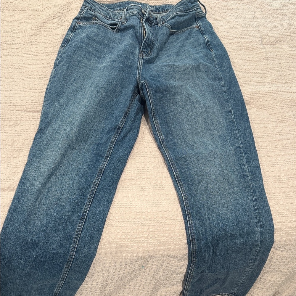 Old Navy Women's Blue Boyfriend Jeans
